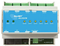 ALLNET MSR ALL3527B HUT / 6fach 250V/16A Relais