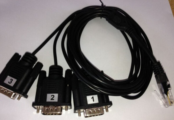 ALLNET MSR Zubehör COM-Port Adapter mit 3 seriellen Ports