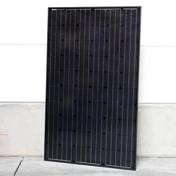 Sun-X Solarpaneel Mono 270Wp 60 Zellen (MPPT 30V, schwarz)