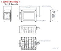 3W micro Ku-Band BUC, NJT8302x