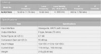 DRO LNB, Internal Reference, 0.9 Mhz Stabilität KU Band LNBC, NJR2784H