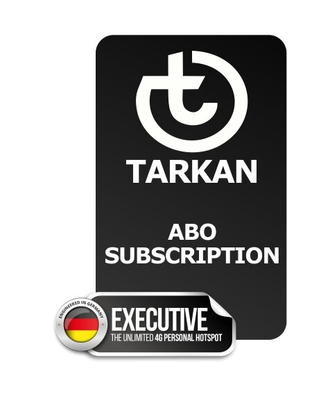 SUBSCRIPTION - TARKAN Executive 100GB Prime Countries/ 10GB other countries
