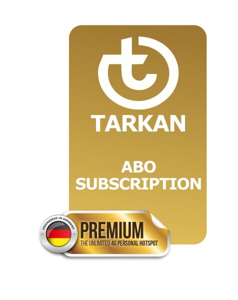 SUBSCRIPTION - TARKAN Premium 12 months contract